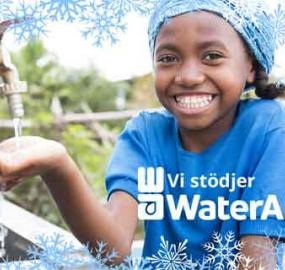 Eden Springs donerer til WaterAid